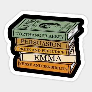 Austen Books Sticker